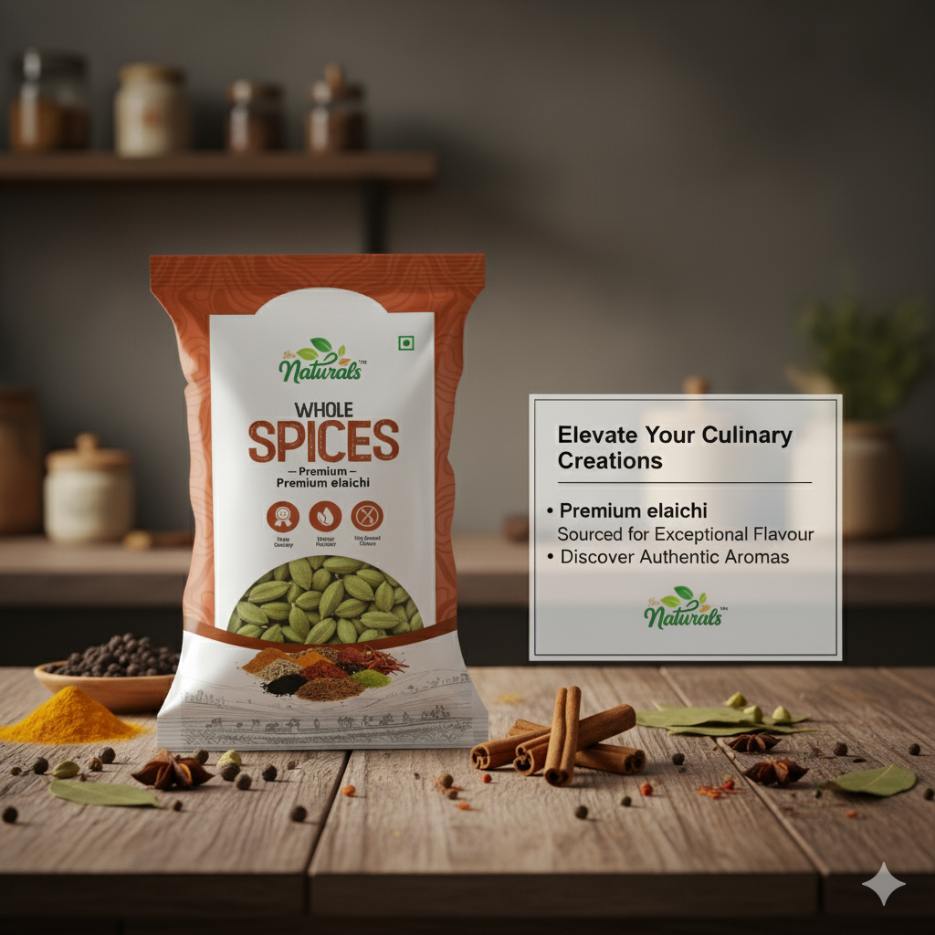 TFM Naturals Elaichi (Green Cardamom) – Premium Quality Whole Spices