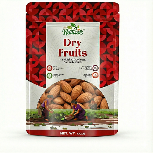 Naturals California Almonds - Premium Quality Dry Fruits