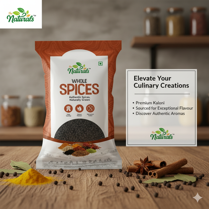 TFM Naturals Kalonji (Nigella Seeds) – Premium Quality Whole Spices