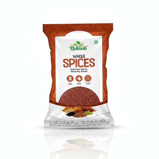 TFM Naturals Red Mustard (Rai) – Premium Quality Whole Spices