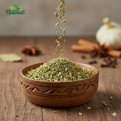 TFM Naturals Mahin Saunf (Fennel Seeds) – Premium Quality Whole Spices