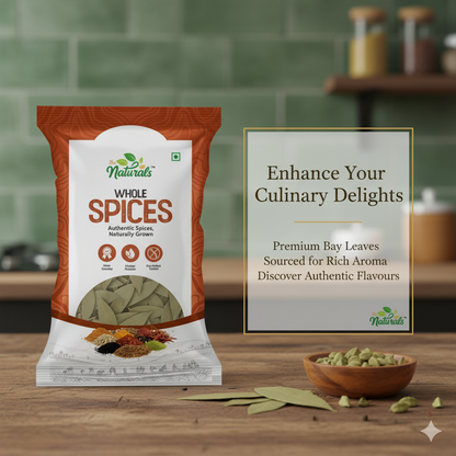 TFM Naturals Bay Leaf (Tej Patta) – Premium Quality Whole Spices
