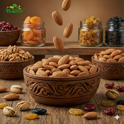 Naturals California Almonds - Premium Quality Dry Fruits