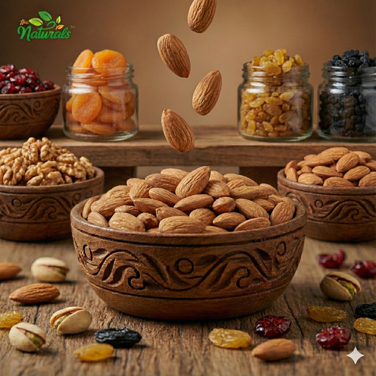 Naturals California Almonds - Premium Quality Dry Fruits