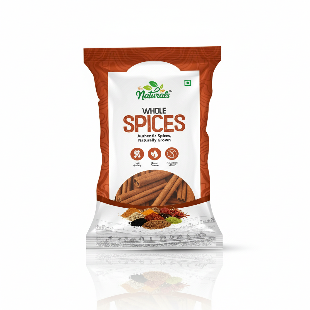 TFM Naturals Dalchini (Cinnamon Stick) – Premium Quality Whole Spices