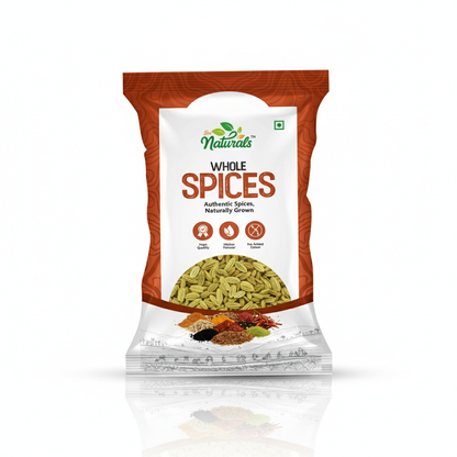 TFM Naturals Moti Saunf (Fennel Seeds) – Premium Quality Whole Spices