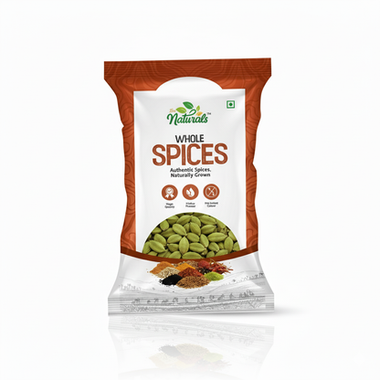 TFM Naturals Elaichi (Green Cardamom) – Premium Quality Whole Spices