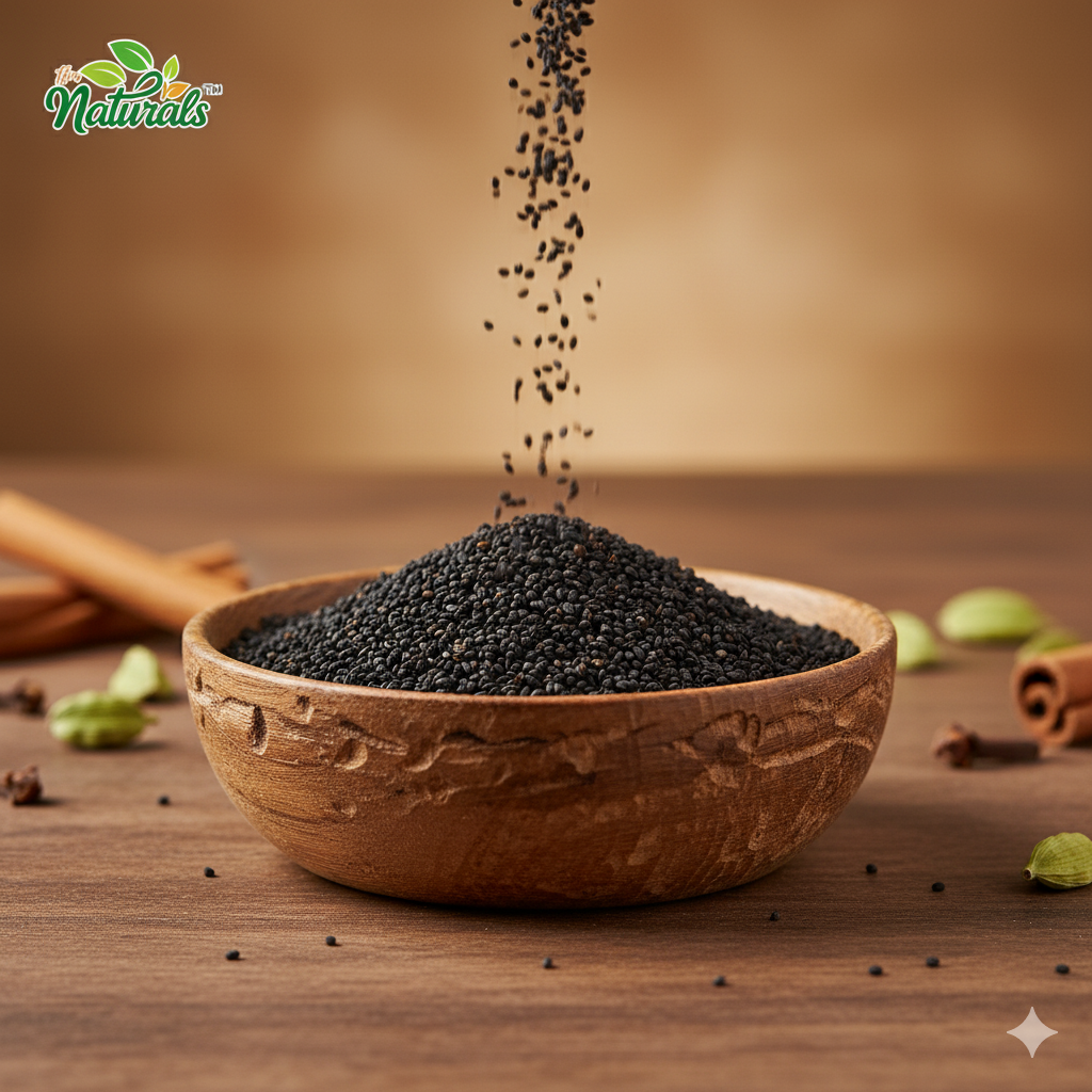 TFM Naturals Kalonji (Nigella Seeds) – Premium Quality Whole Spices