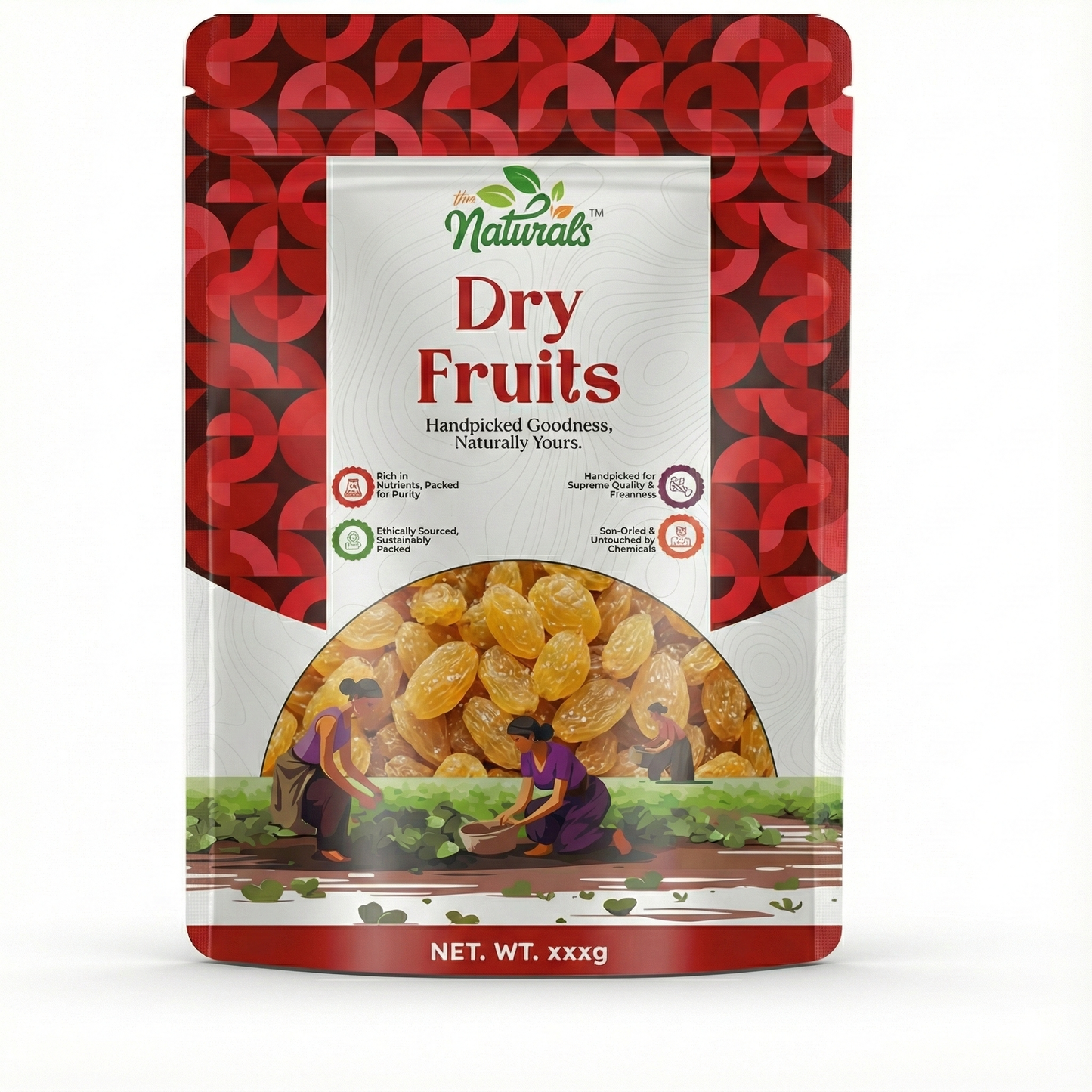 Naturals Raisins - Premium Quality Dry Fruits