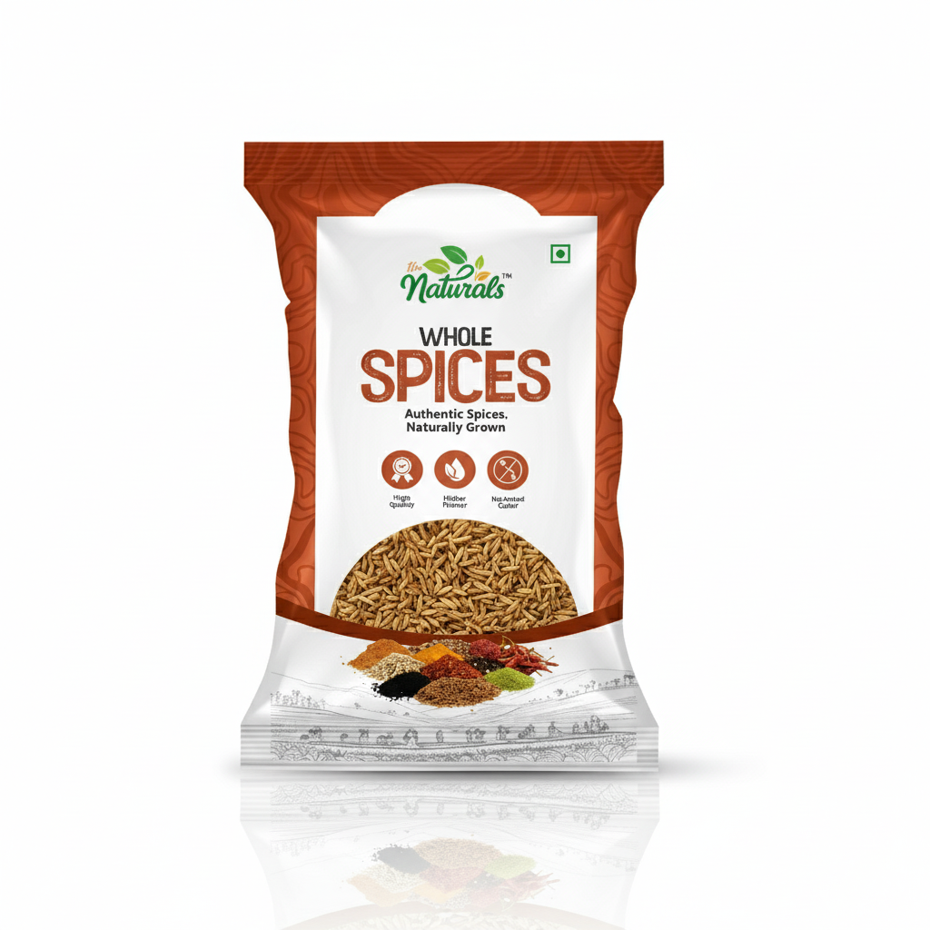 TFM Naturals Jeera (Cumin Seeds) – Premium Quality Whole Spices